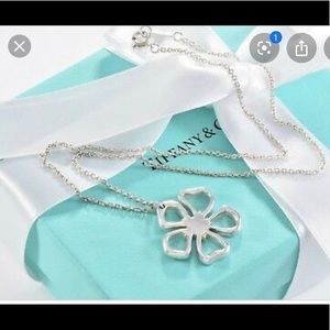 Tiffany hibiscus necklace